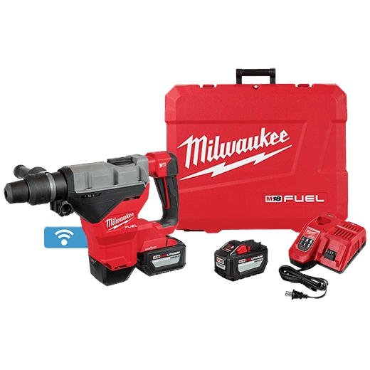 2718-21HD - M18 FUEL 1-3/4" SDS MAX Rotary Hammer w/ ONE KEY™ Kit w/ (2) 12.0 Batteries