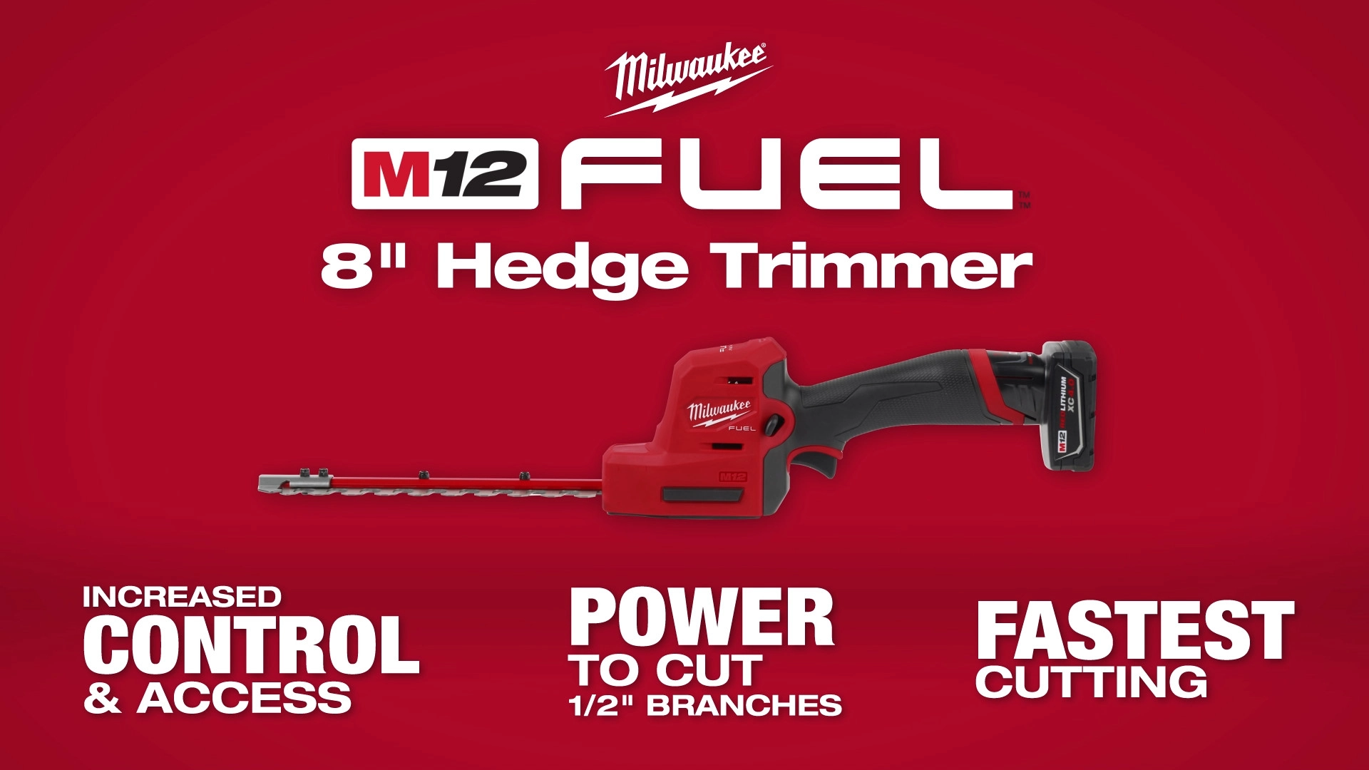 M12 FUEL™ 8" Hedge Trimmer