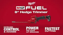 M12 FUEL™ 8" Hedge Trimmer