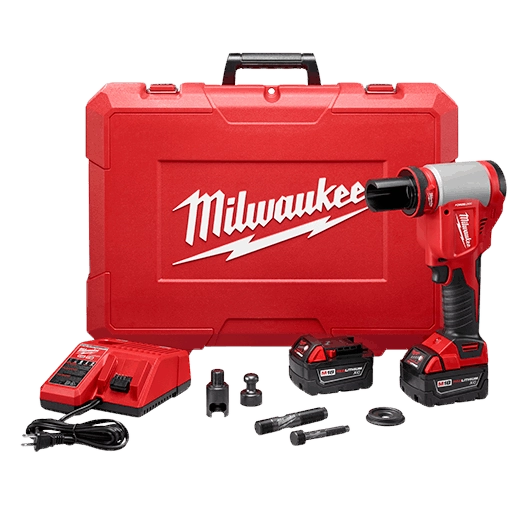 2676-20 - M18 FORCE LOGIC™10 Ton Knockout Tool Kits: 2676-20; 2676-22; 2676-23