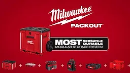 Milwaukee® PACKOUT™ Rolling Drawer Tool Box. Most versatile, durable, modular storage system.