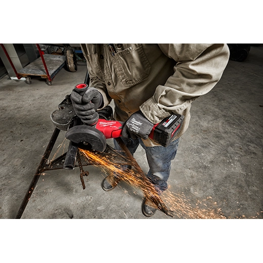2882, 2882-20, 2882-22 - M18 FUEL™ 4-1/2" / 5" Braking Grinder with ONE-KEY™, Paddle Switch No-Lock