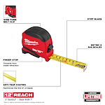 8m/26ft Compact Tape Measure