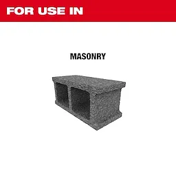 Bonded Abrasives suitable for use in masonry, featuring an image of a concrete block under the text "Masonry".