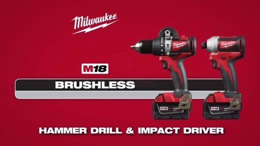 2902 M18 Brushless Hammer Drill and Impact Driver