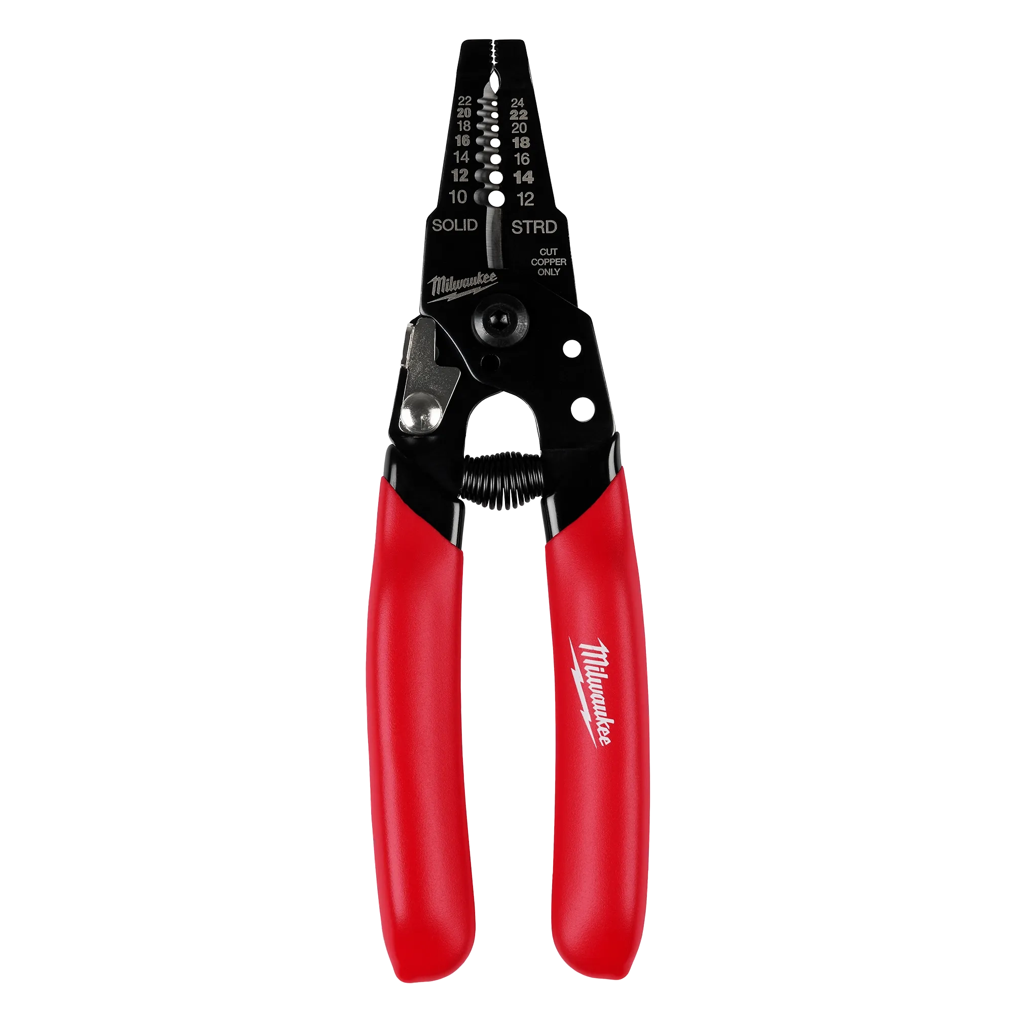 10-24 AWG Compact Dipped Grip Wire Stripper & Cutter