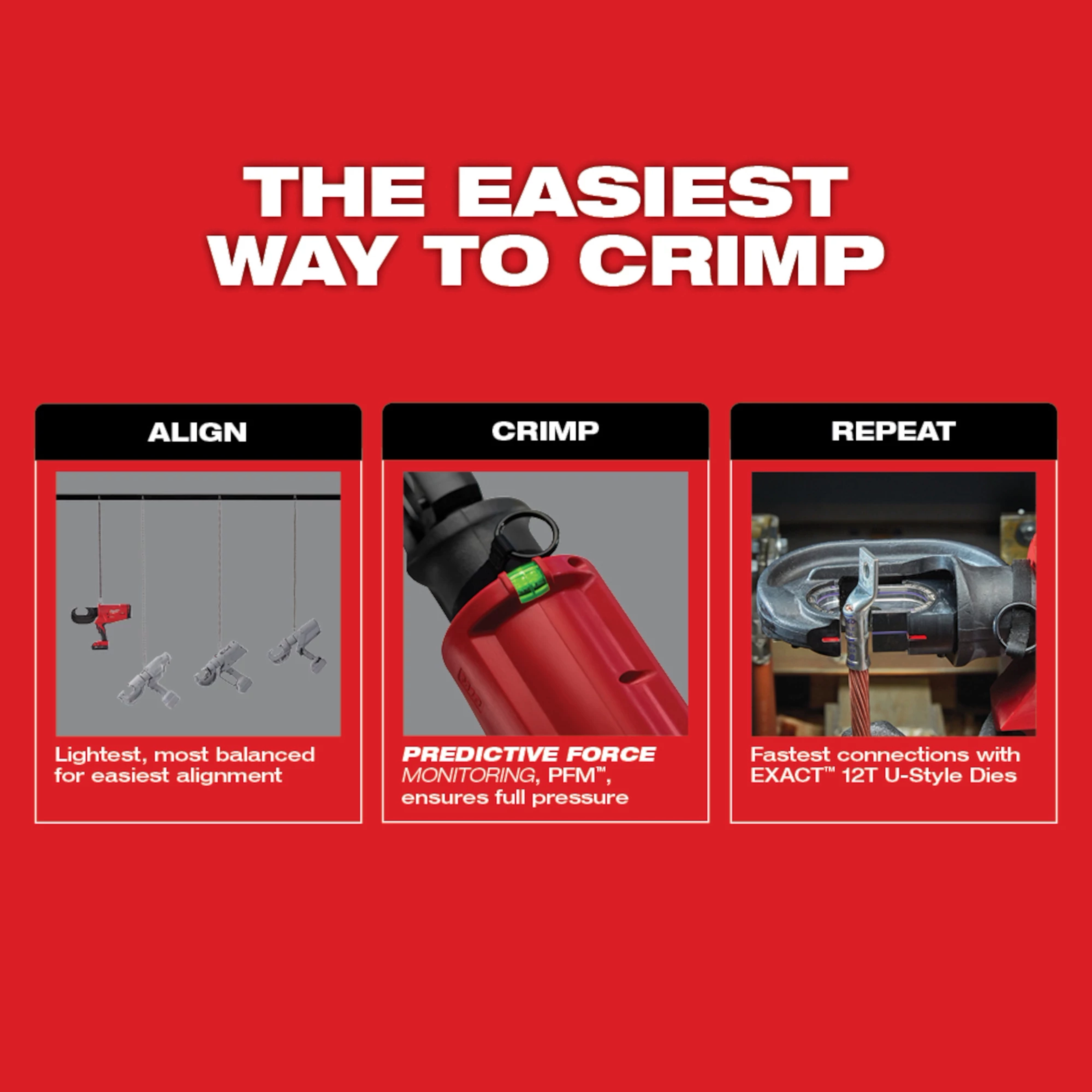 M18™ FORCE LOGIC™ 750 MCM Crimper