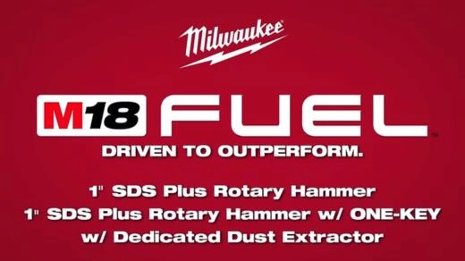 Milwaukee M18 FUEL SDS 1 in Rotary Hammer
