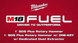 Milwaukee M18 FUEL SDS 1 in Rotary Hammer