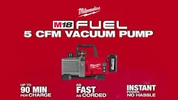 2941-21 M18 FUEL 5 CFM Vacuum Pump