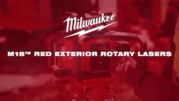 M18 RED EXTERIOR ROTARY LASER