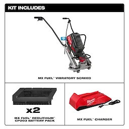 MX FUEL™ Vibratory Screed