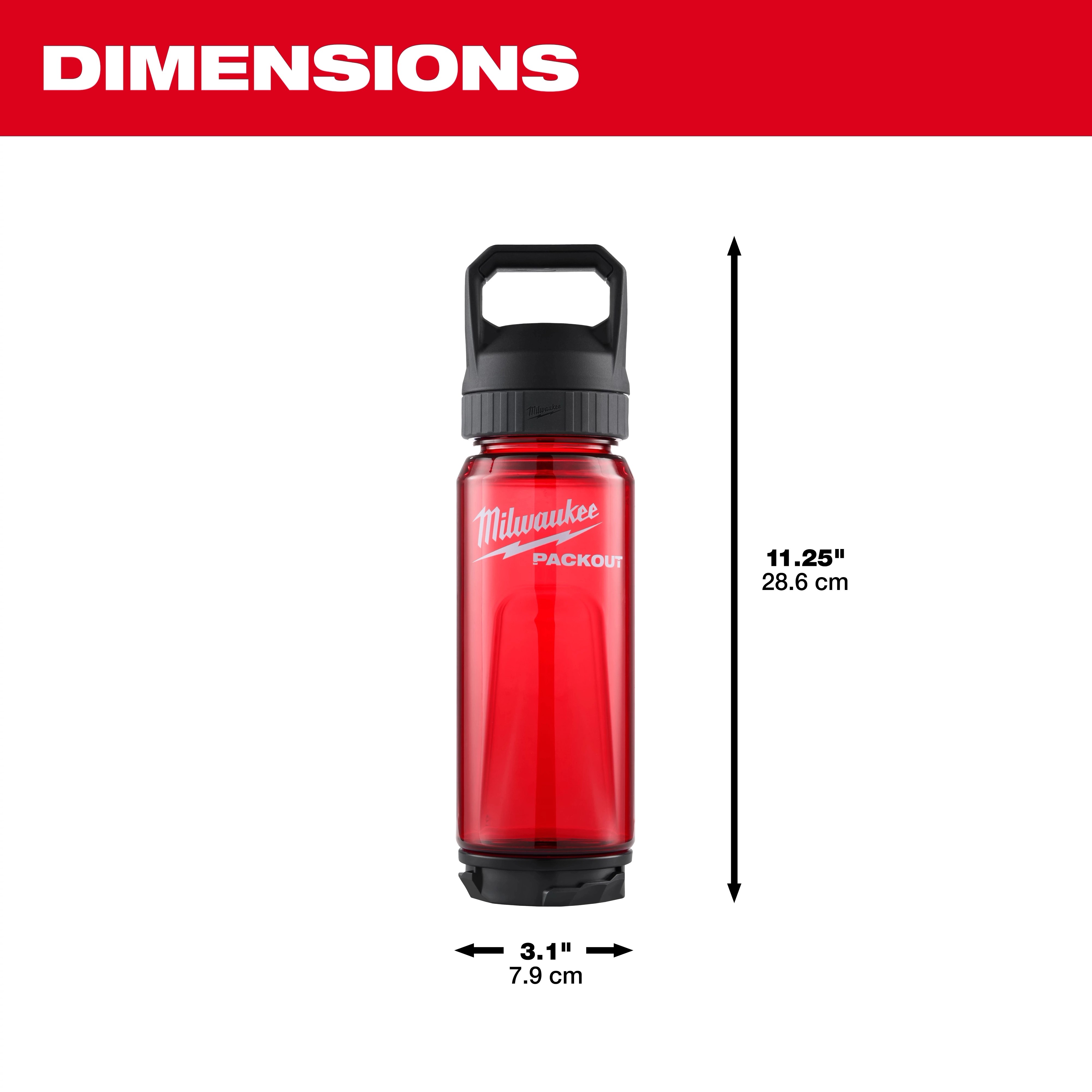 Image of the PACKOUT Bottle with Chug Lid