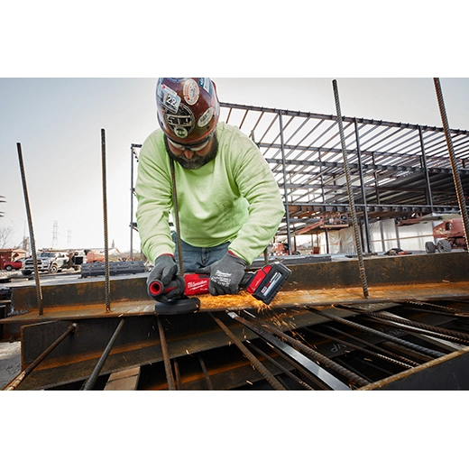 2883, 2883-20, 2883-22 - M18 FUEL™ 4-1/2" / 5" Braking Grinder with ONE-KEY(tm), Slide Switch Lock-On