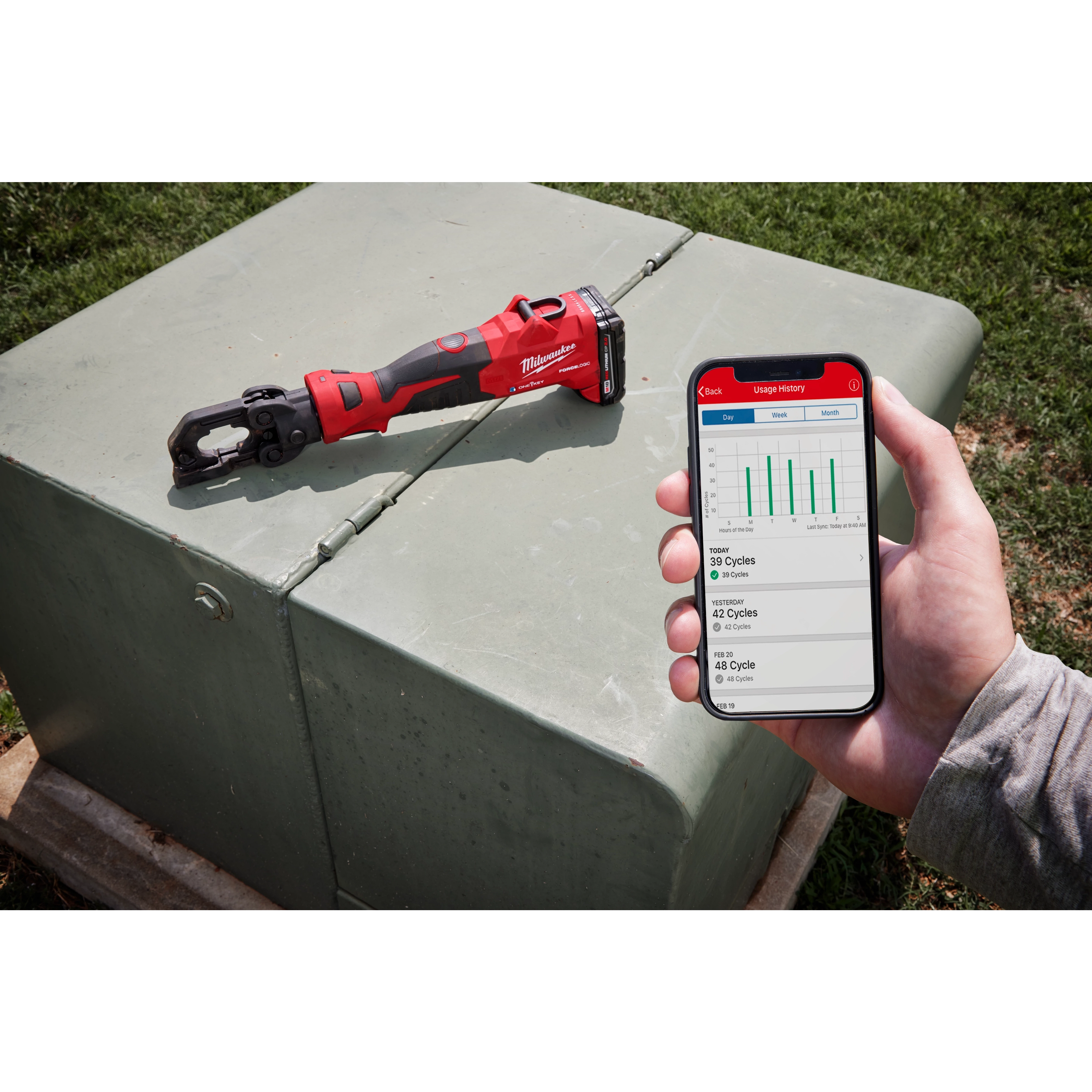 M18™ FORCE LOGIC™ 6T Latched Linear Utility Crimper