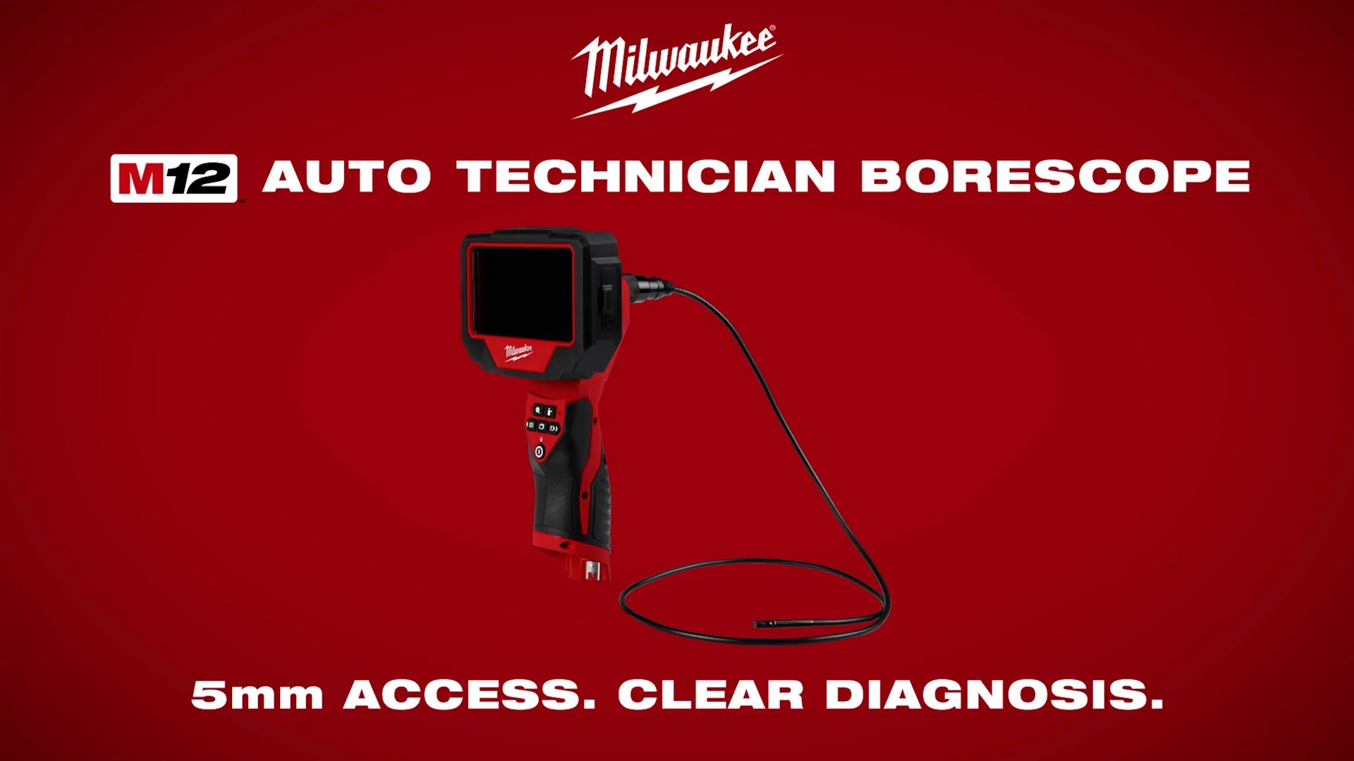 Milwaukee® M12™ Auto Technician Borescope