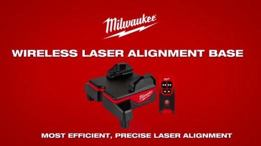 Milwaukee Wireless Laser Alignment Base With Remote