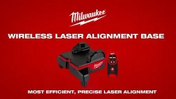 Milwaukee Wireless Laser Alignment Base With Remote