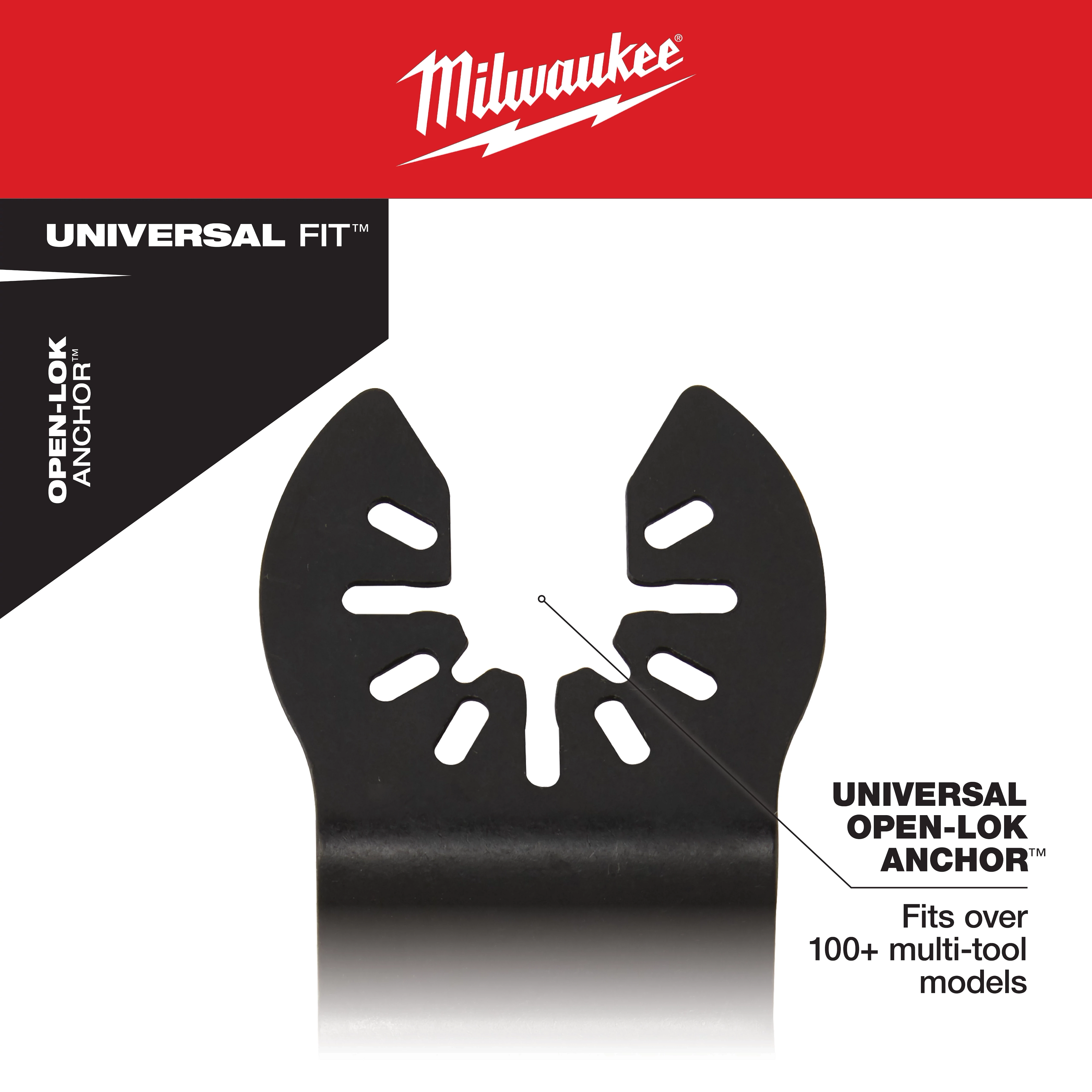 Universal Fit Message OMT Image Reel Refresh features a Universal Open-Lok Anchor that fits over 100+ multi-tool models.
