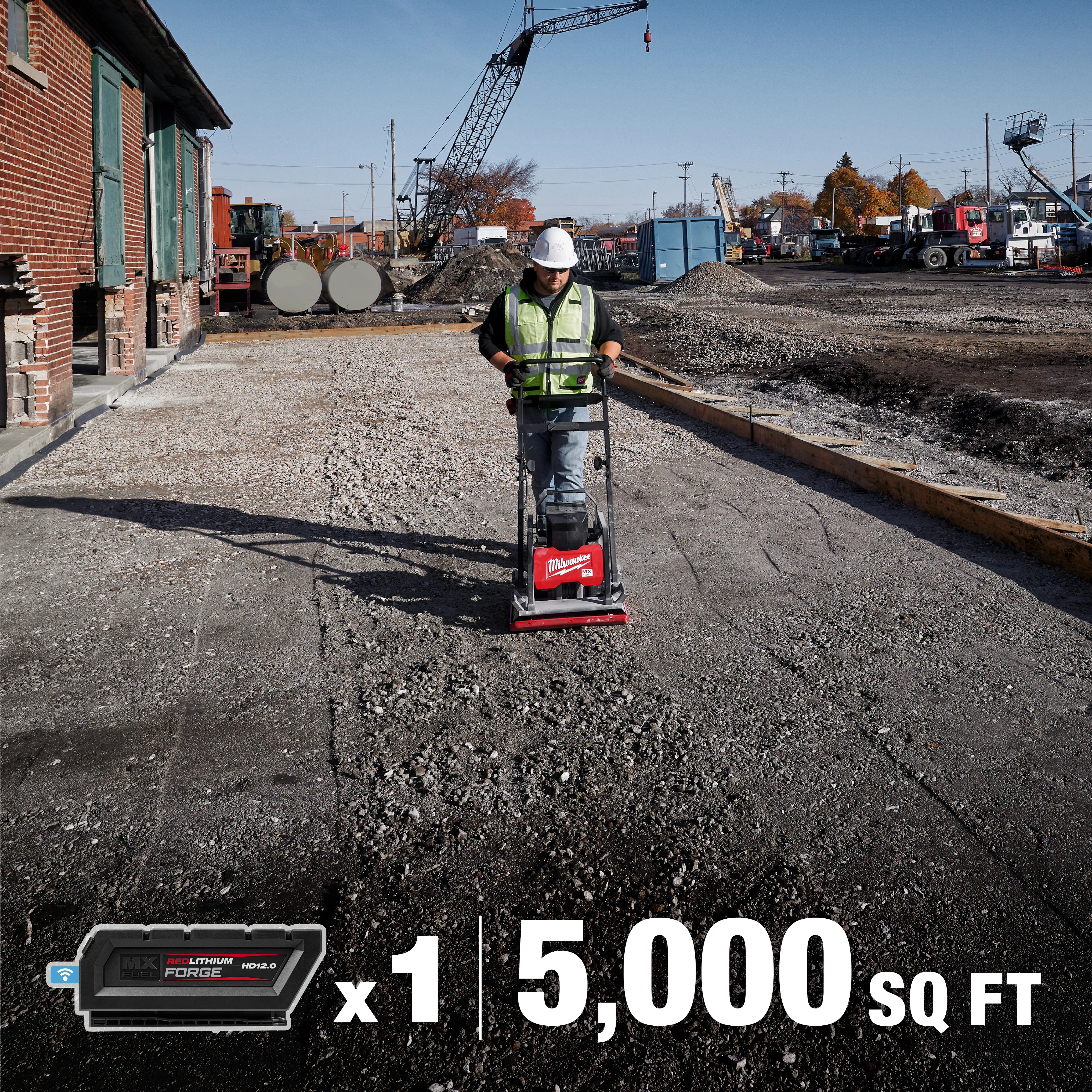 MX FUEL™ 20" Plate Compactor