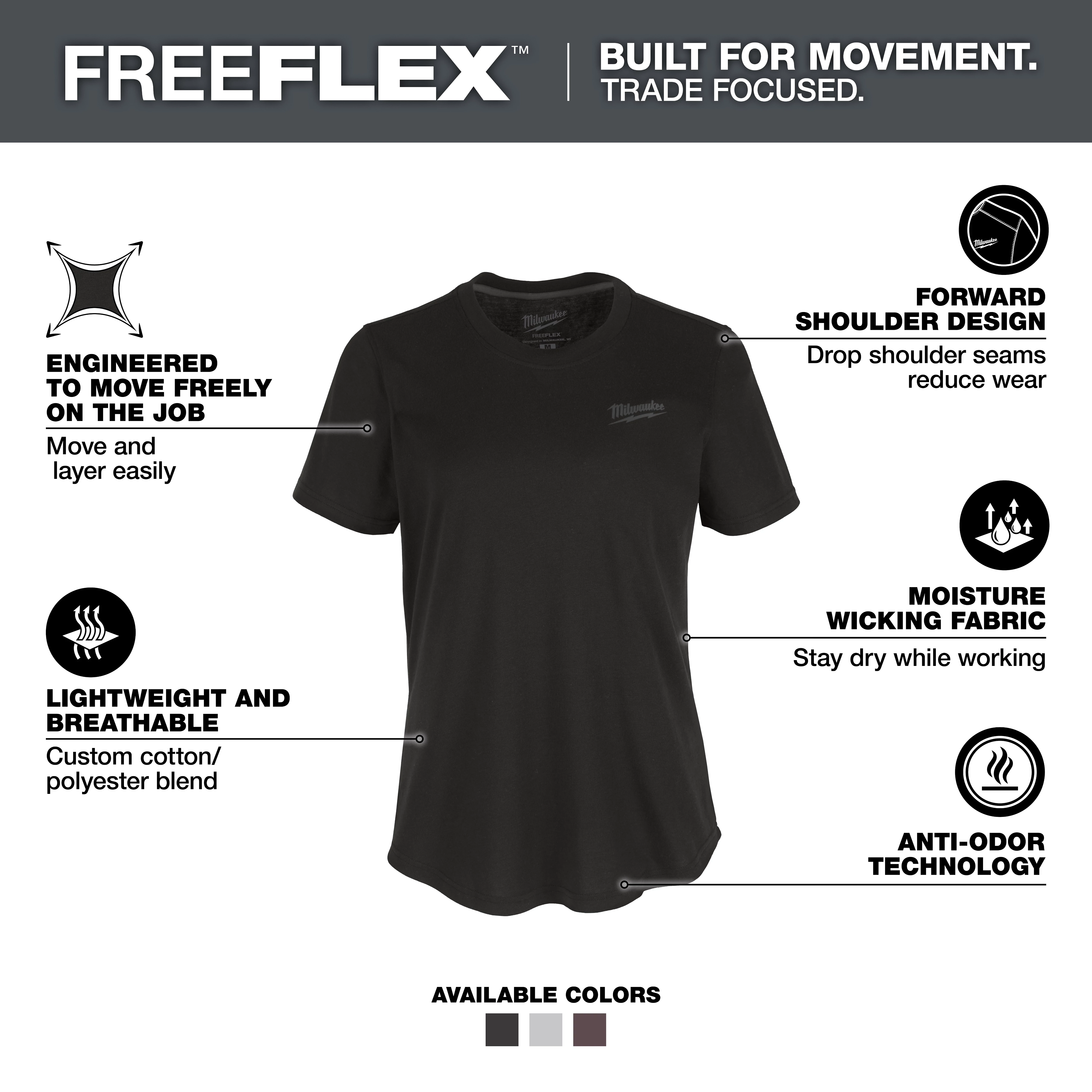 Women's FREEFLEX™ Hybrid Tee - Short Sleeve