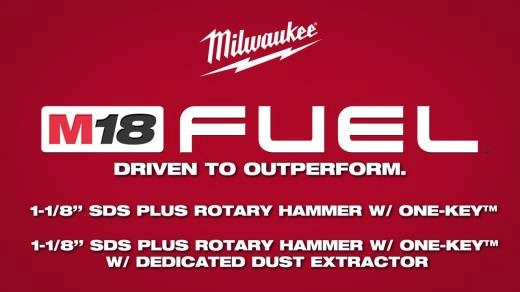 M18 FUEL™ 1-1.8 SDS Plus Rotary Hammer