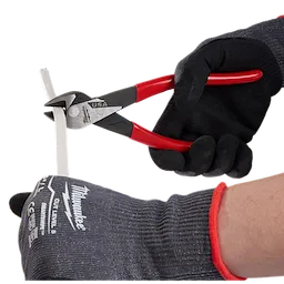 8" Diagonal Dipped Grip Pliers (USA)